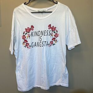 Women’s Twine & Stark XL T-Shirt “Kindness is Gangsta”